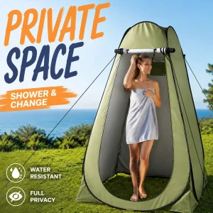 Instant Pop Up Changing, Portable Outdoor Privacy Shower Tent