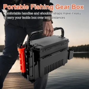 2 Tier Fishing Tackle Box