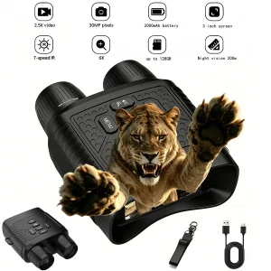 2.5K Digital Night Vision Binoculars 3" Large Screen