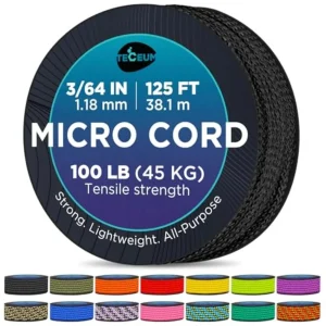 Thin Braided Paracord Rope