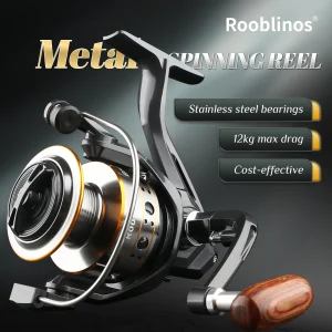 Rooblinos BK Real 4+1BB Ultralight Max Drag Fishing Reel