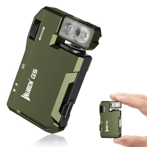 Magnetic Flashlight USB-C Rechargeable Keychain Hands Free for Camping